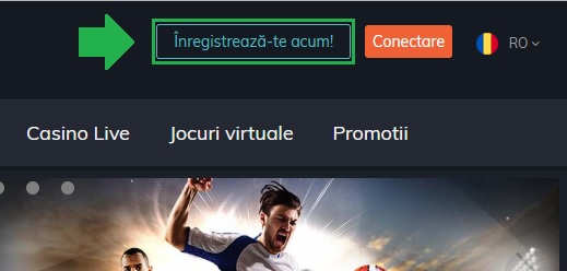 Deschiderea unui cont nou la PublicWin Casino