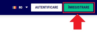 Deschiderea unui cont nou la Favbet Casino