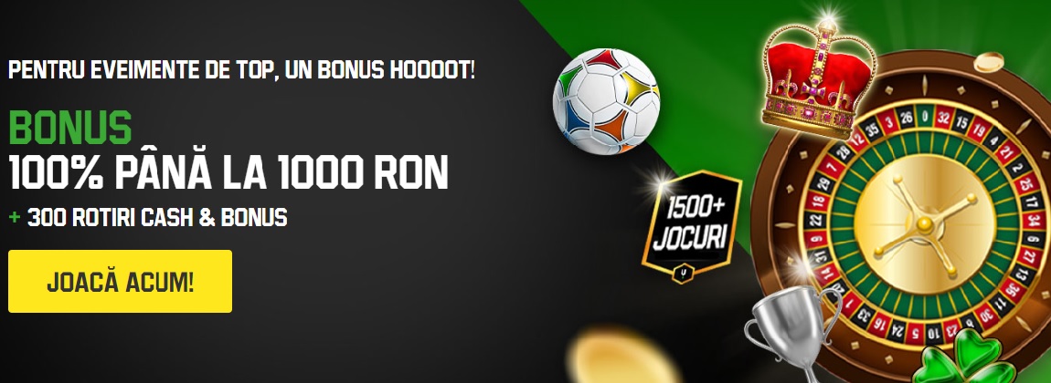 Pachet de bun venit la Unibet Casino